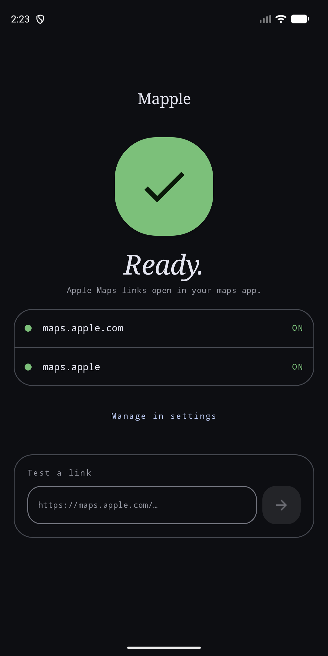 Mapple: Redirect Apple Maps screenshot 4