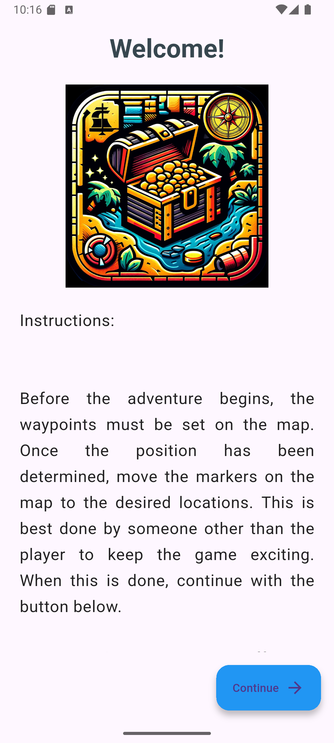 TreasureHunt screenshot 1