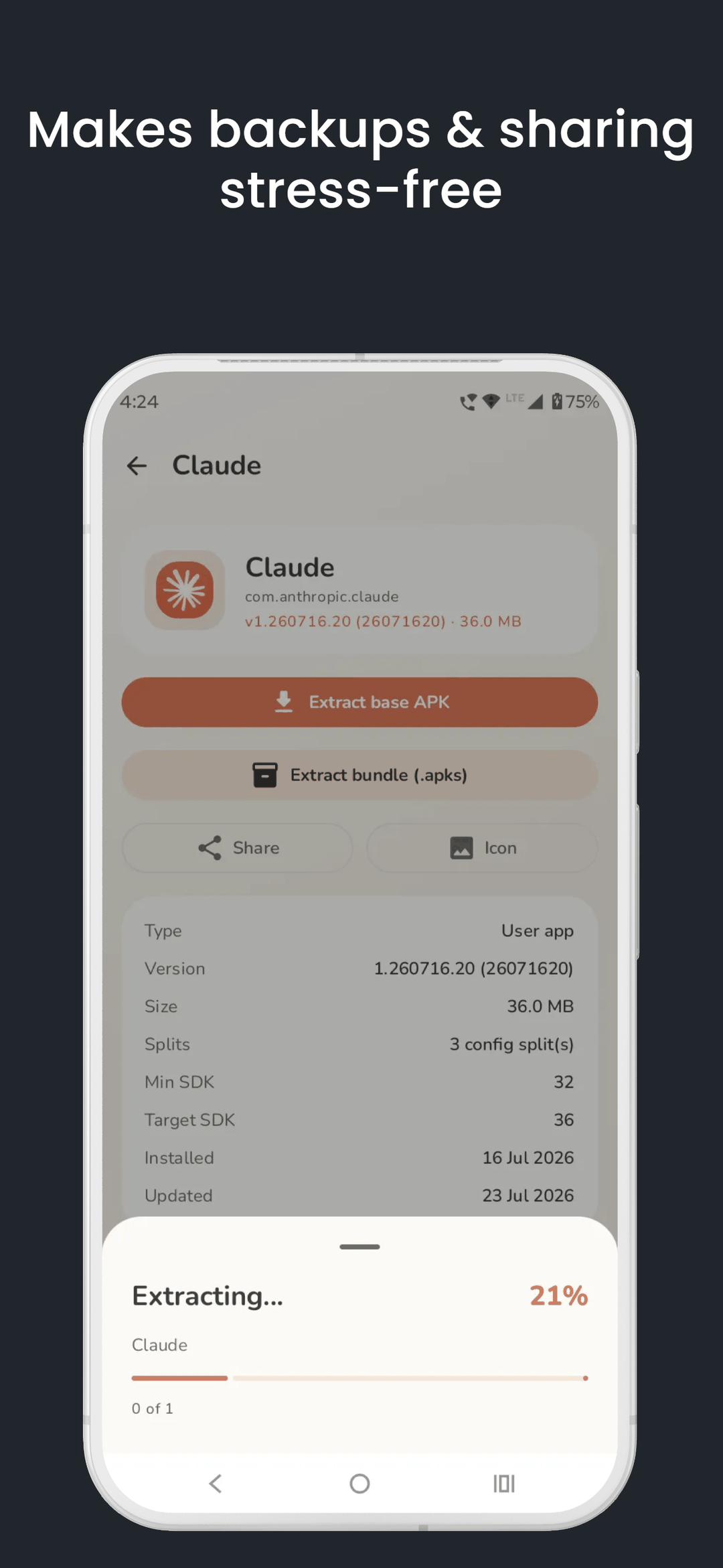 Vadhod APK Extractor screenshot 4