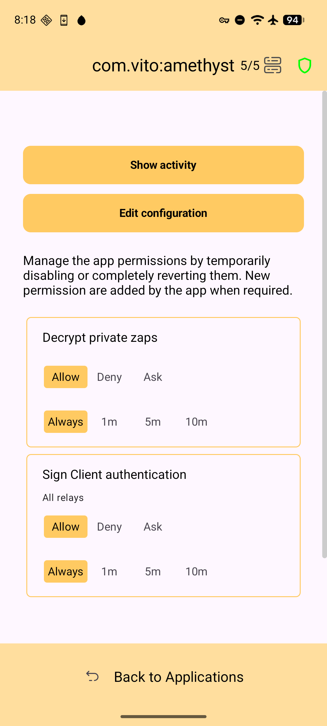 Amber screenshot 3