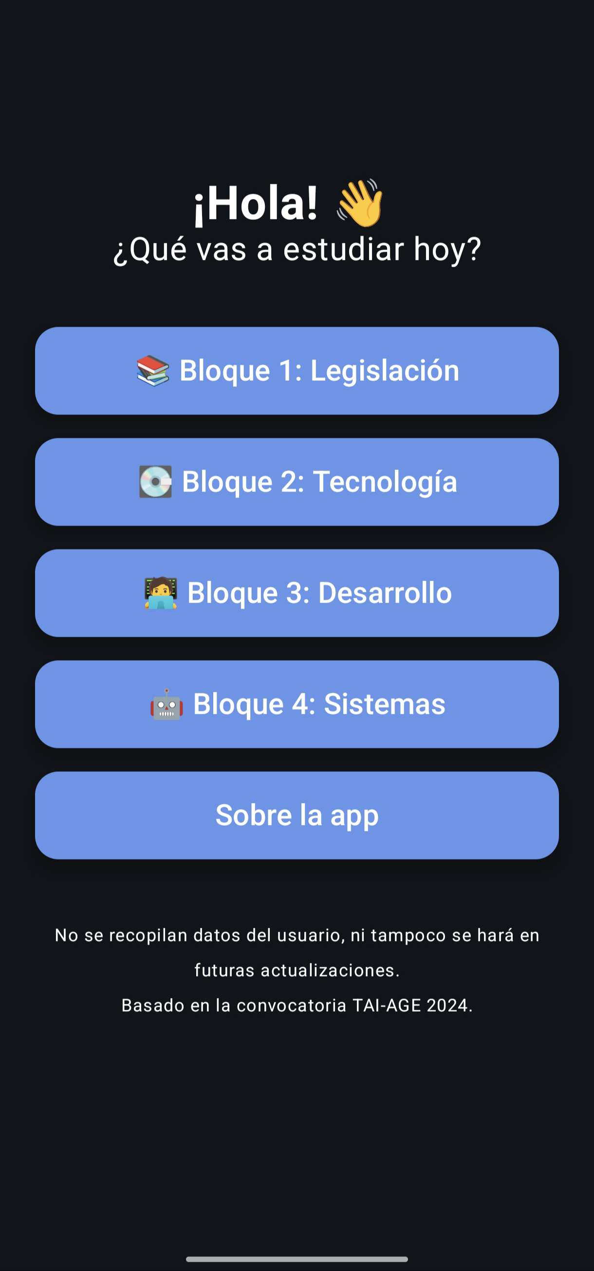 EstudiaTAI screenshot 4