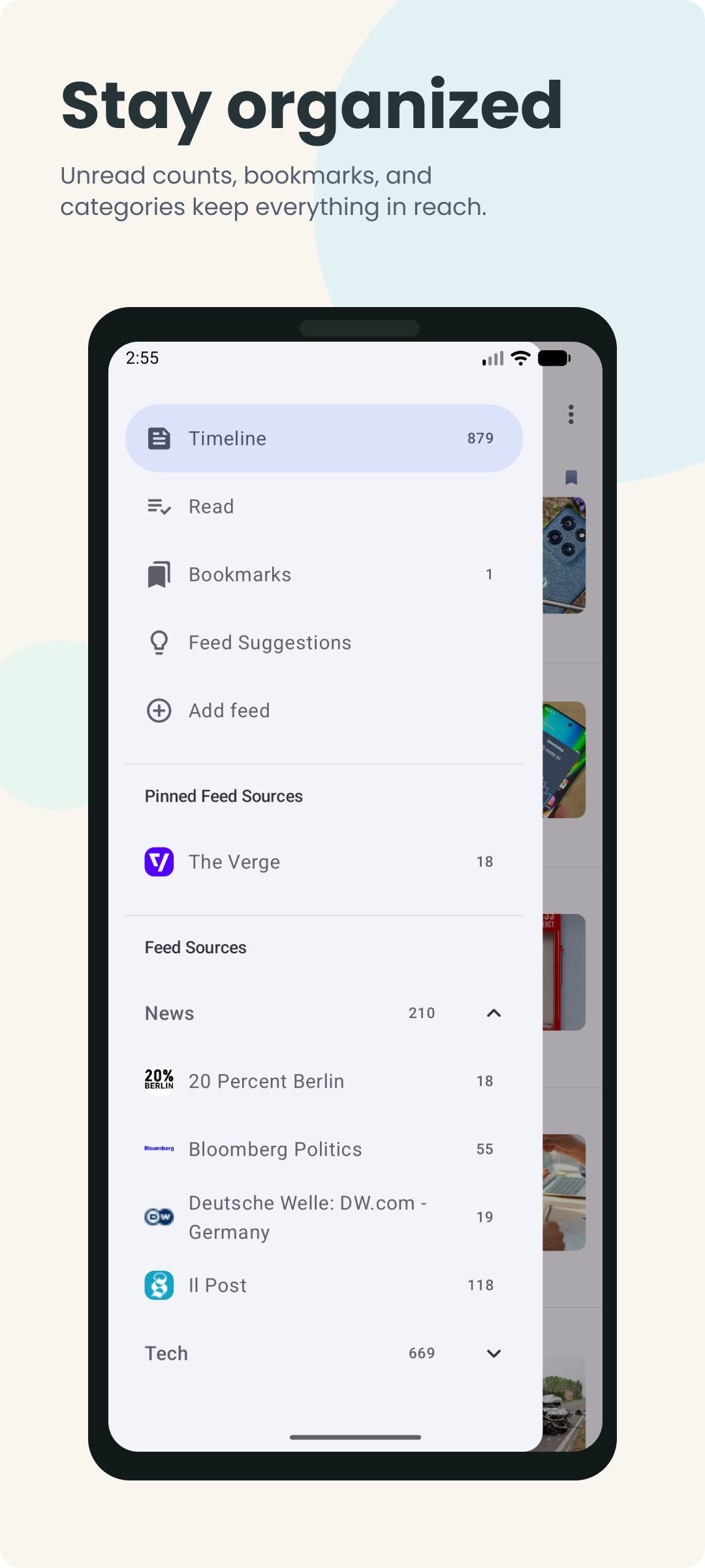 FeedFlow - RSS Feed Reader screenshot 3