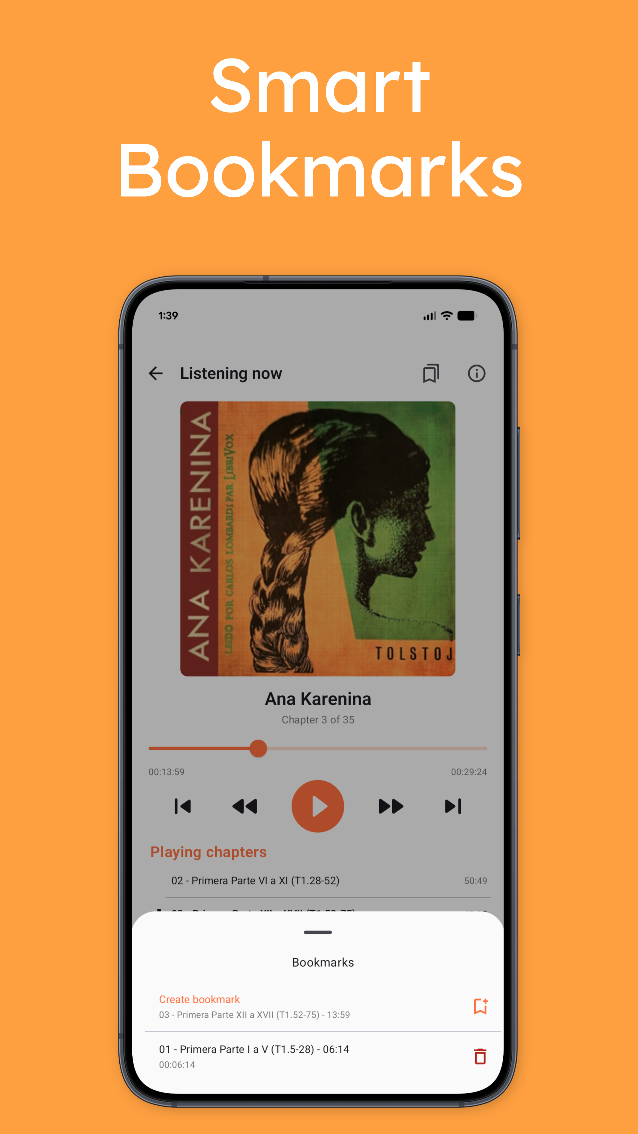 Lissen: Audiobookshelf client screenshot 5