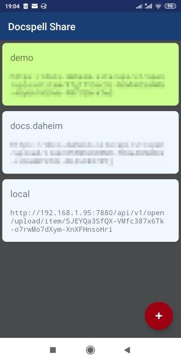 Docspell Share screenshot 2