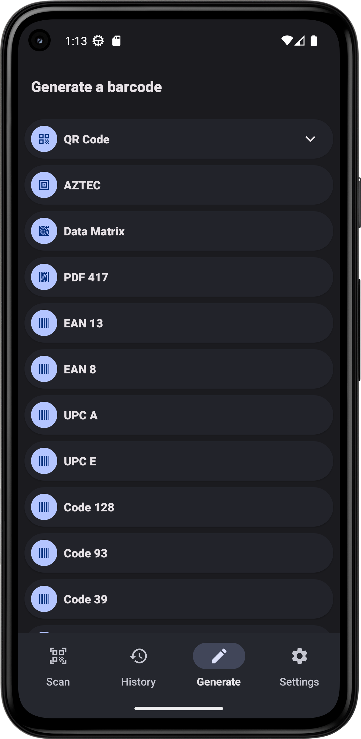 Barcode Scanner screenshot 16