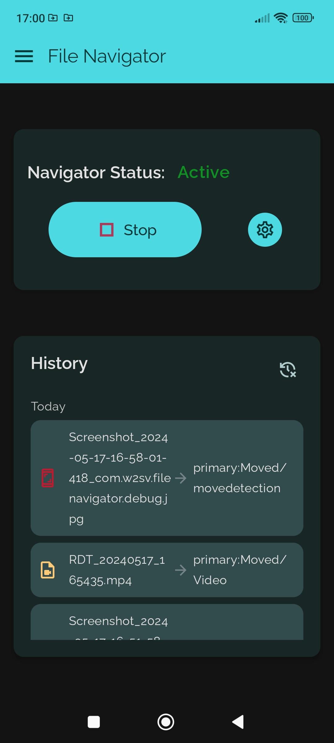 File Navigator screenshot 1