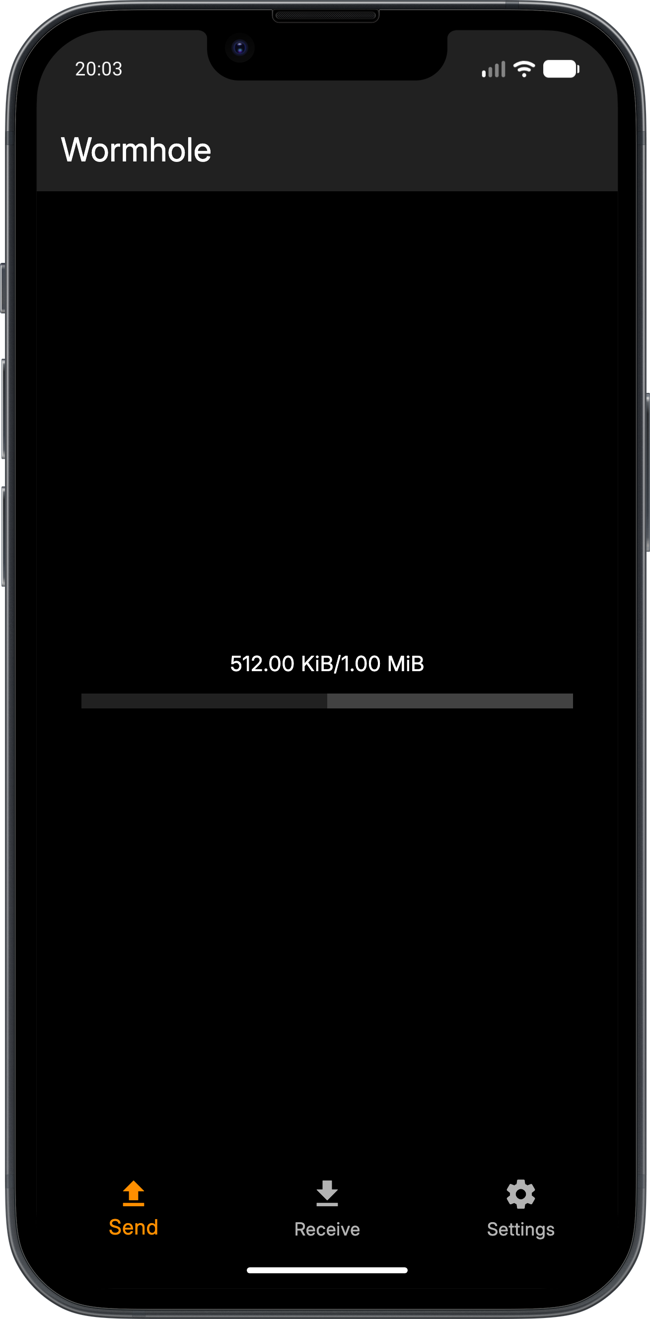 Wormhole File Transfer screenshot 12