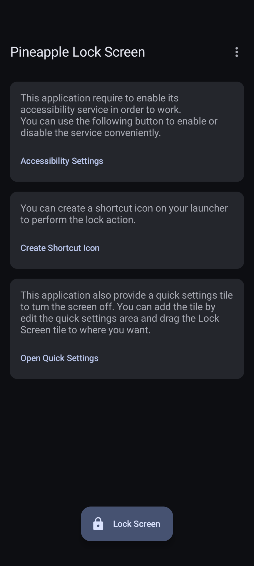 Pineapple Lock Screen (OSS) screenshot 1