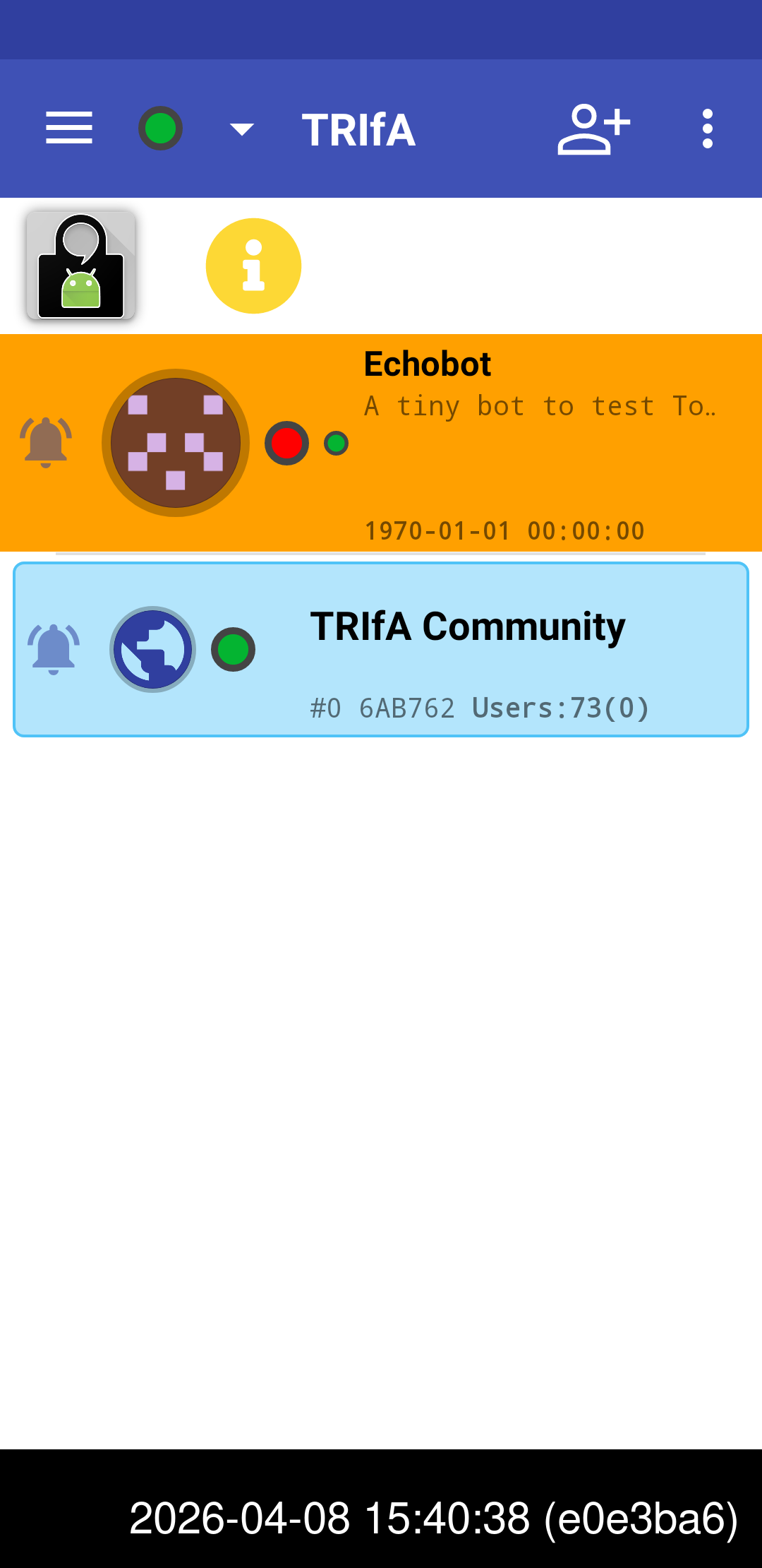 TRIfA screenshot 6