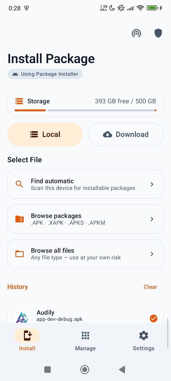 Universal Installer screenshot 2