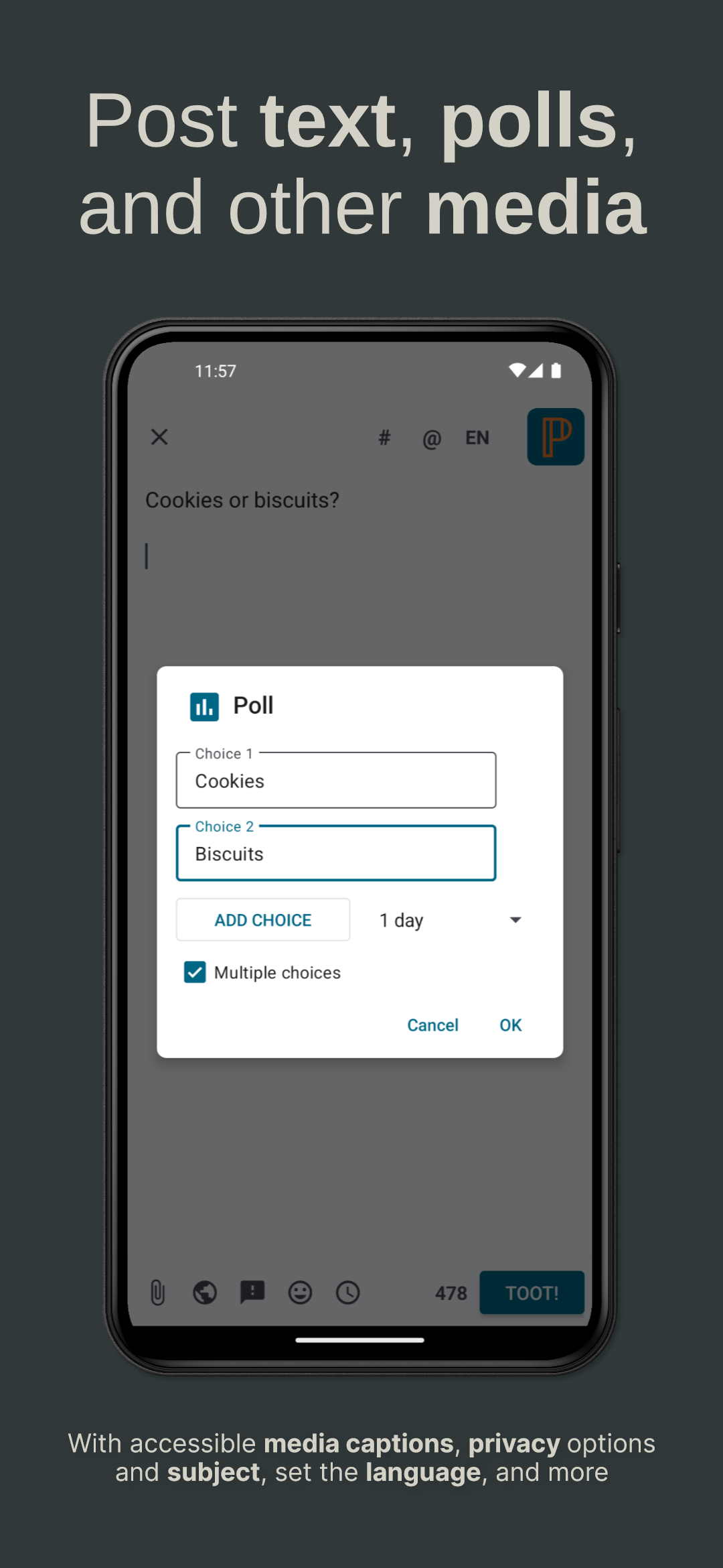 Pachli for Mastodon screenshot 8