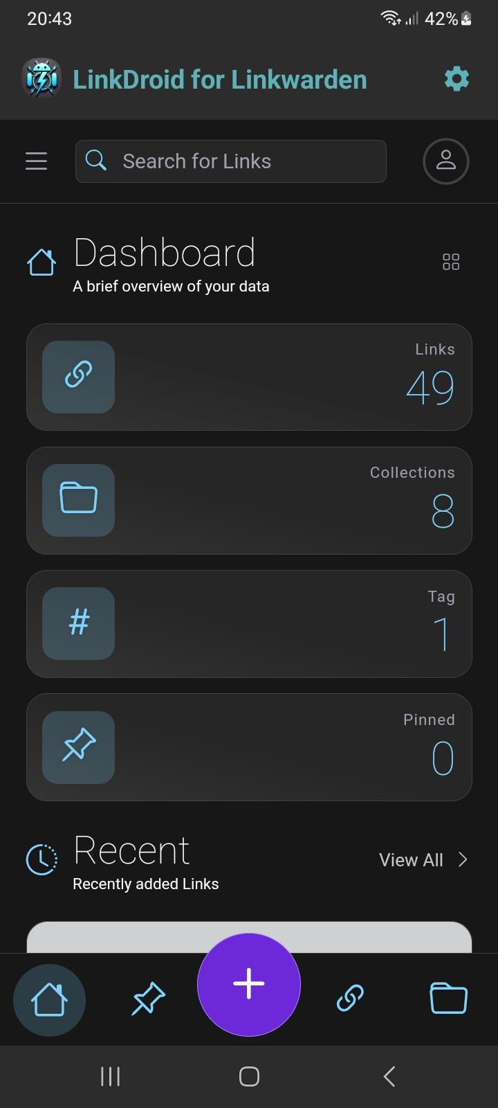 LinkDroid for Linkwarden screenshot 1