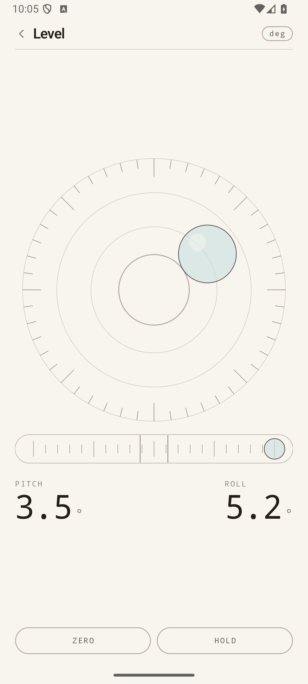 Nonius screenshot 2