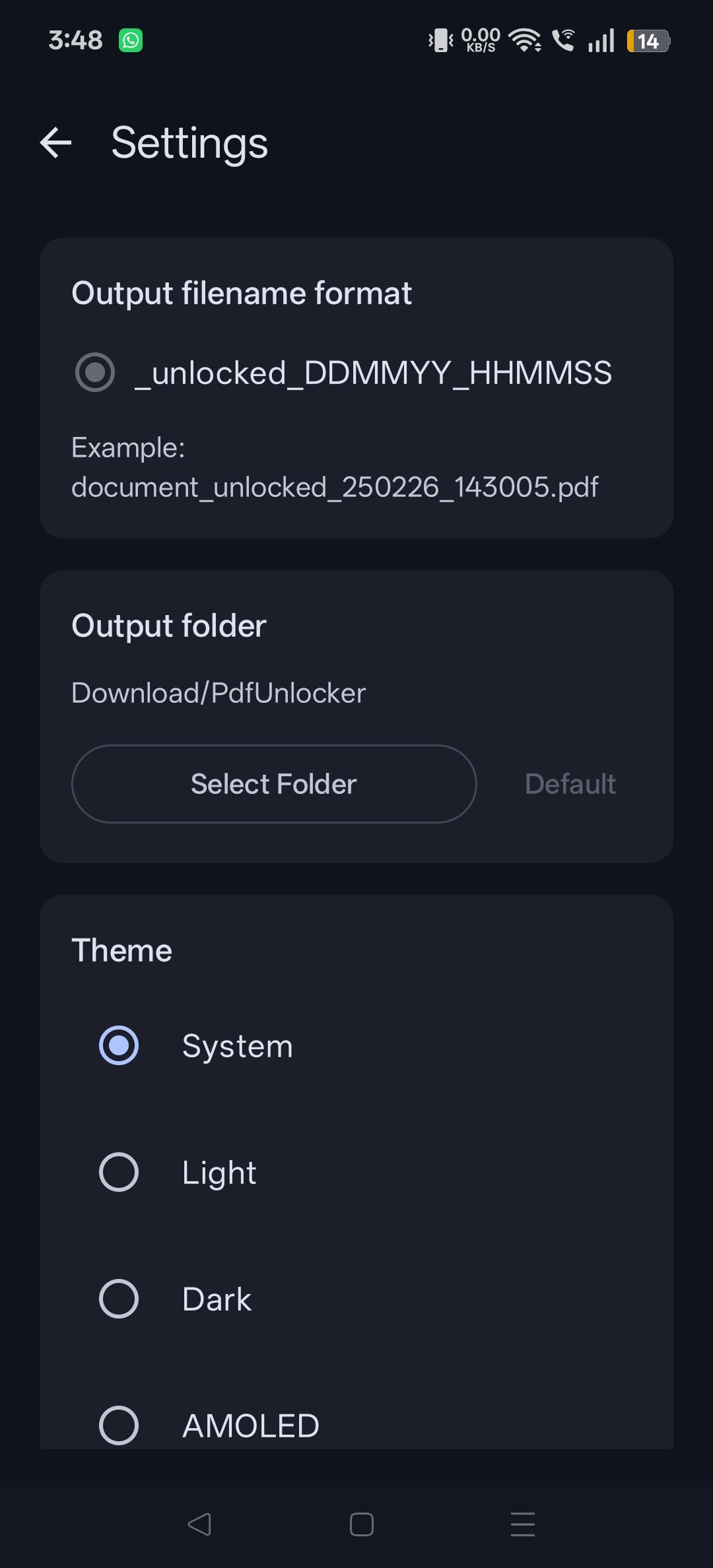 PDF Unlocker screenshot 2