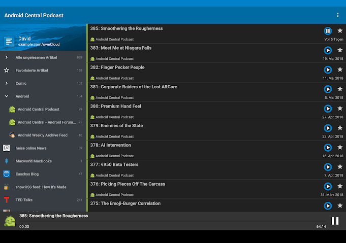Nextcloud News screenshot 13