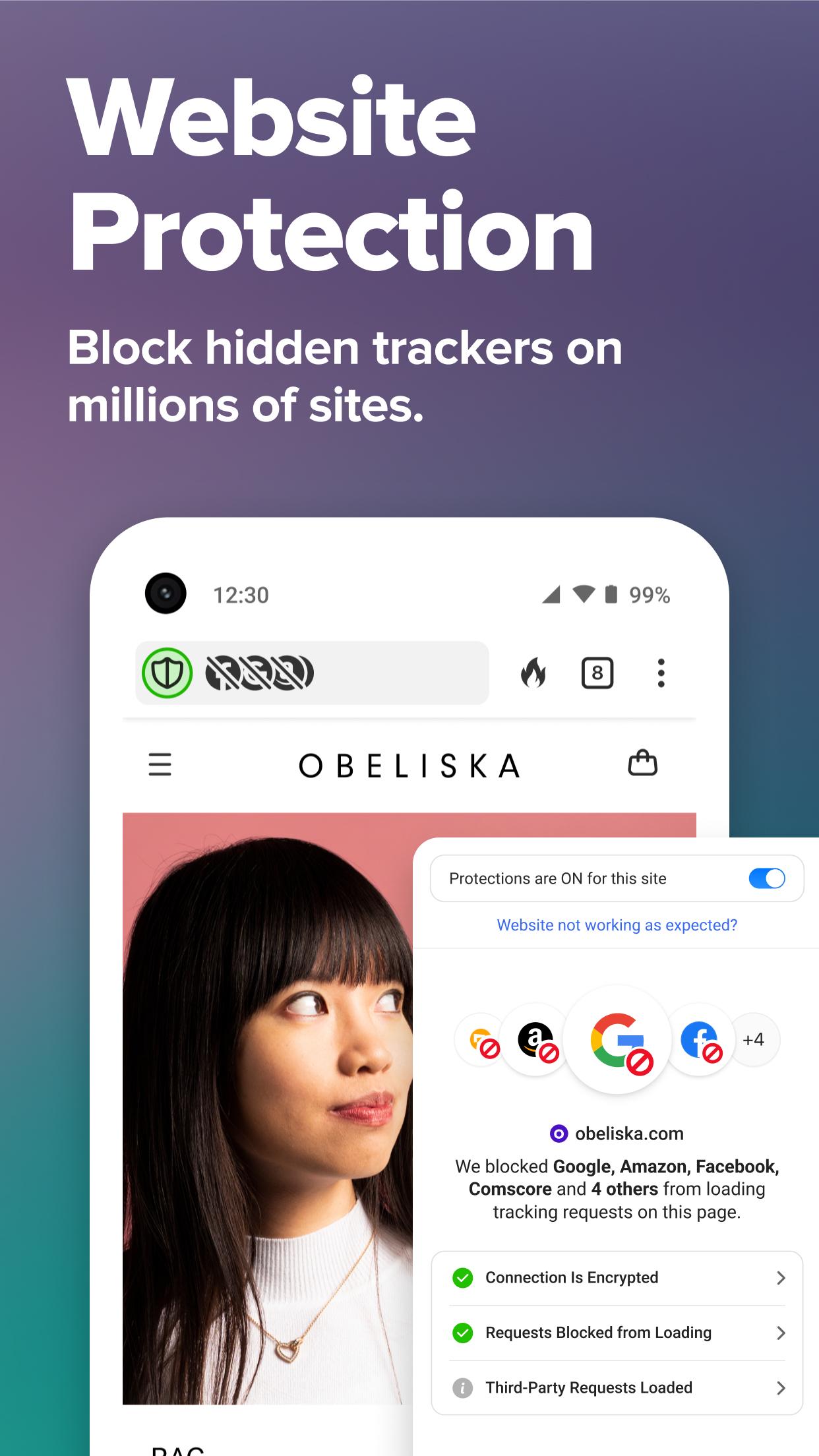 DuckDuckGo Privacy Browser screenshot 3