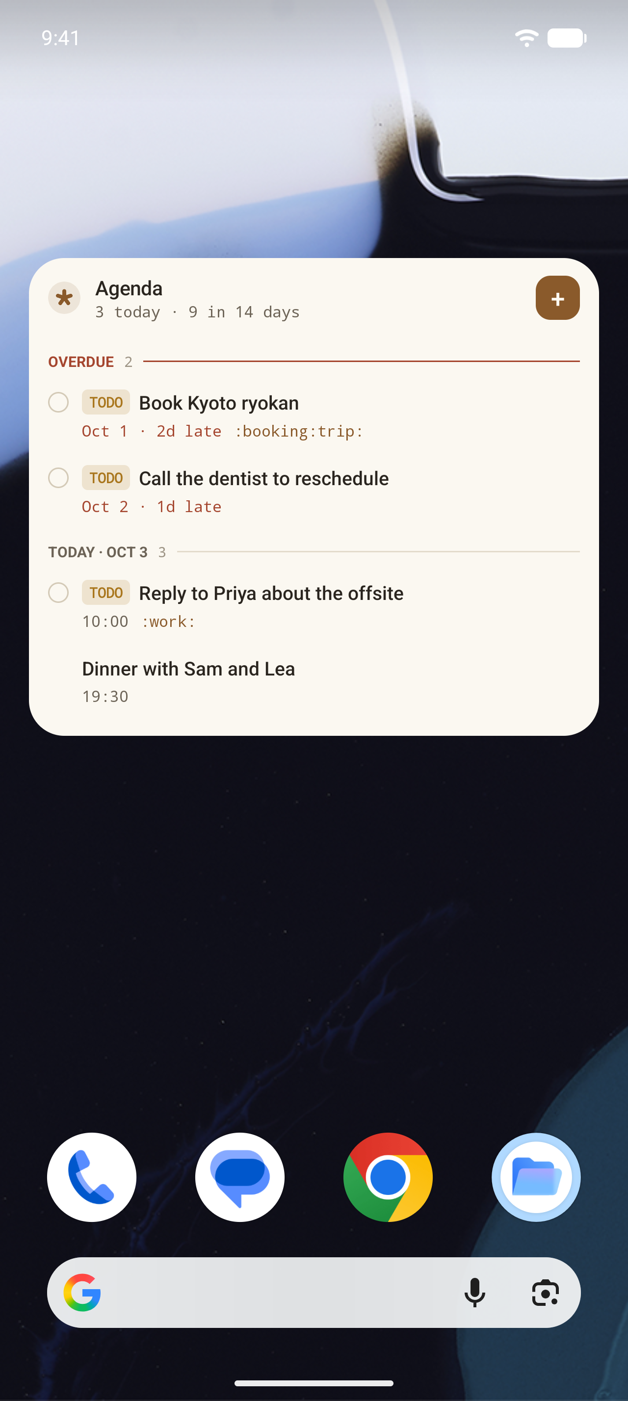 Grove screenshot 6