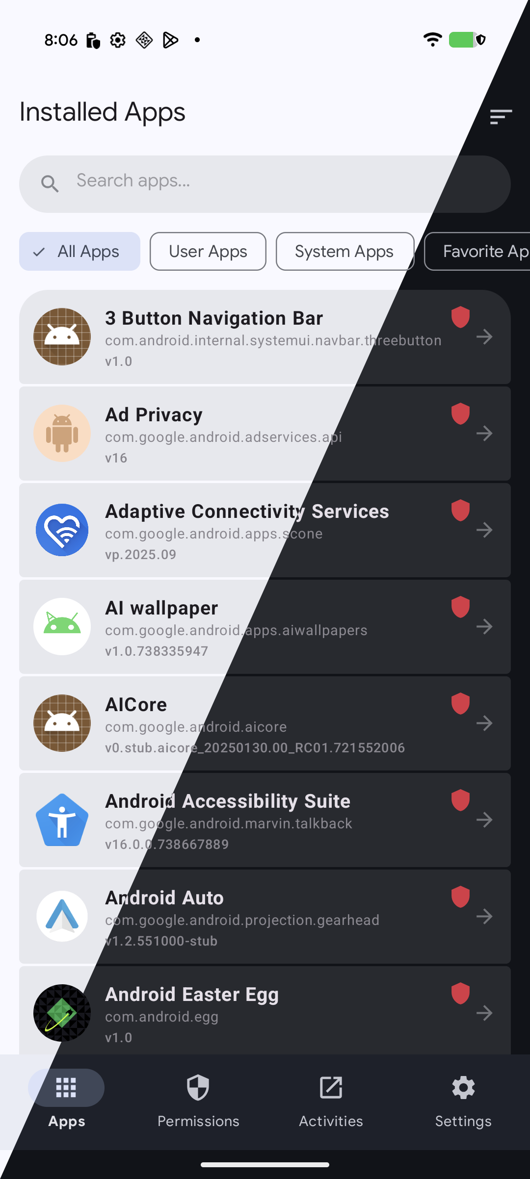 Buge App Manager screenshot 2