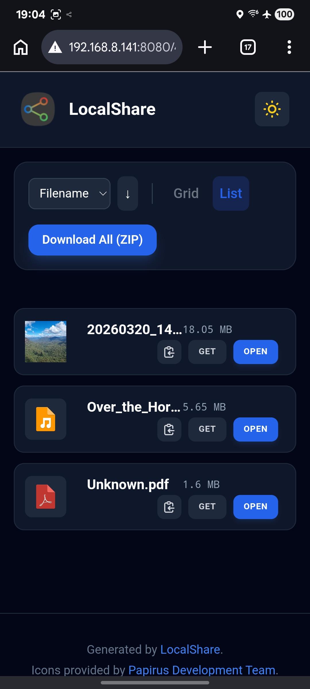 LocalShare screenshot 10