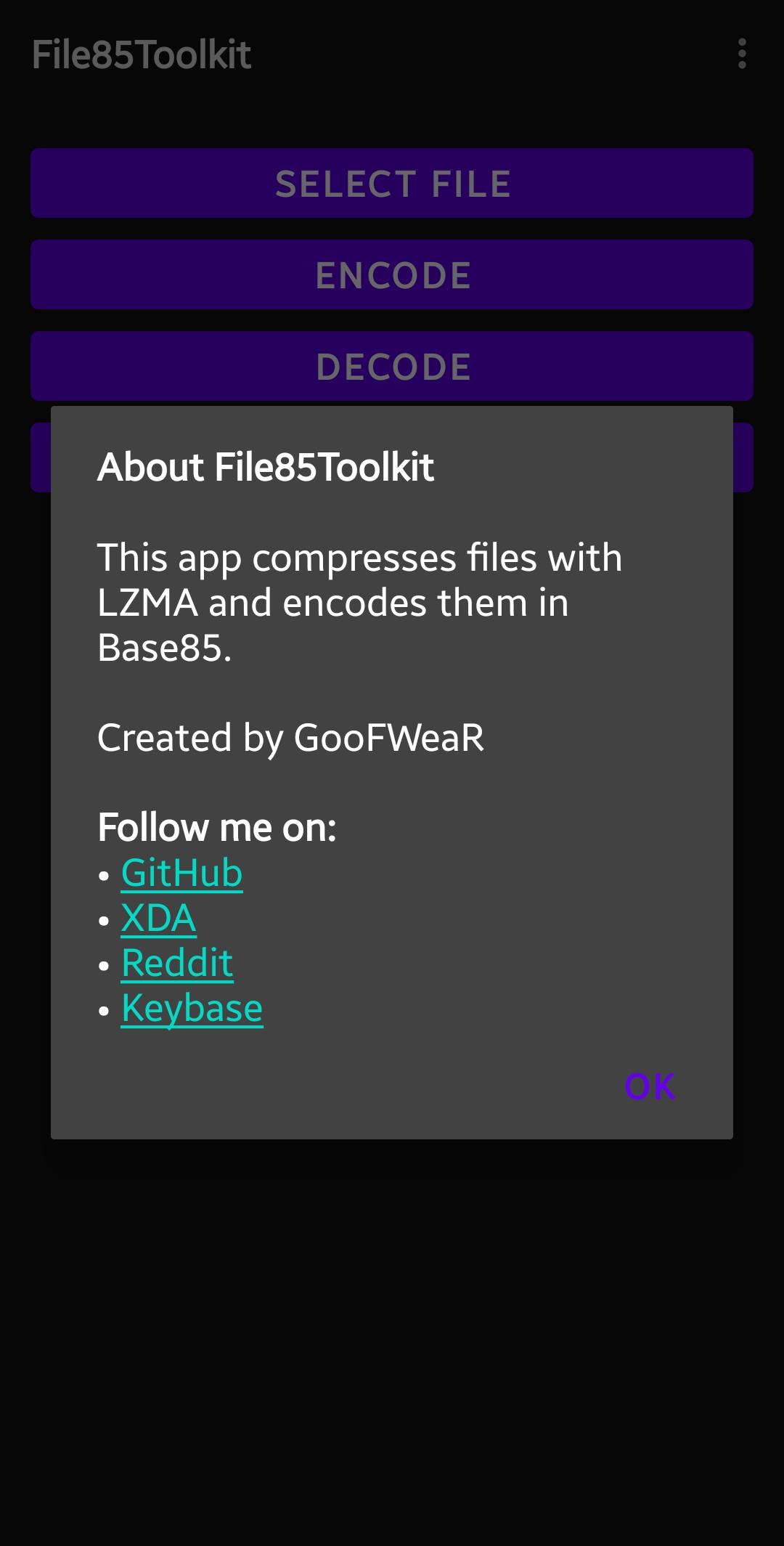 File85Toolkit screenshot 7