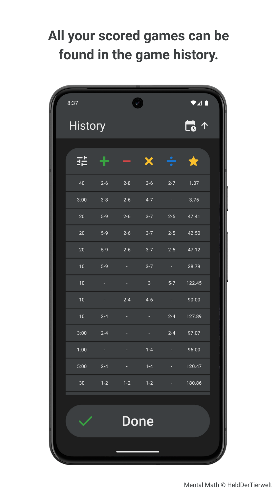 Mental Math screenshot 11