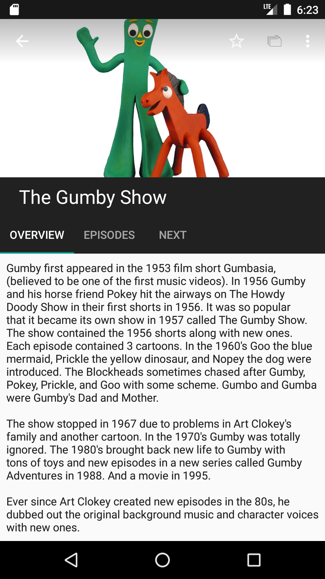 Episodes screenshot 2