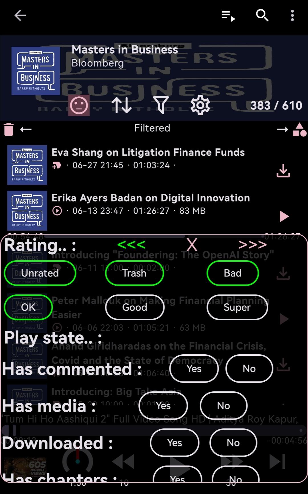 Podcini.X - Podcast instrument screenshot 12