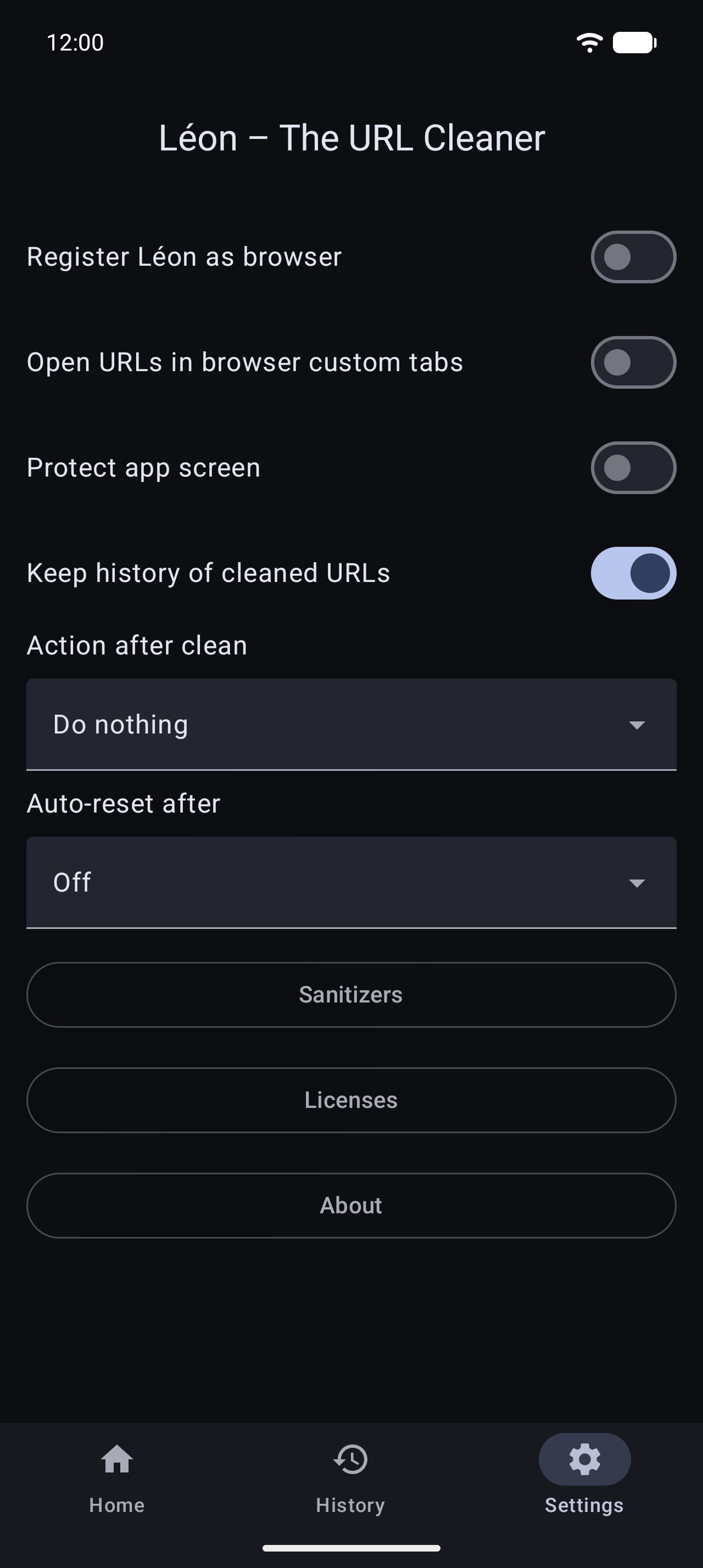 Léon – The URL Cleaner screenshot 6