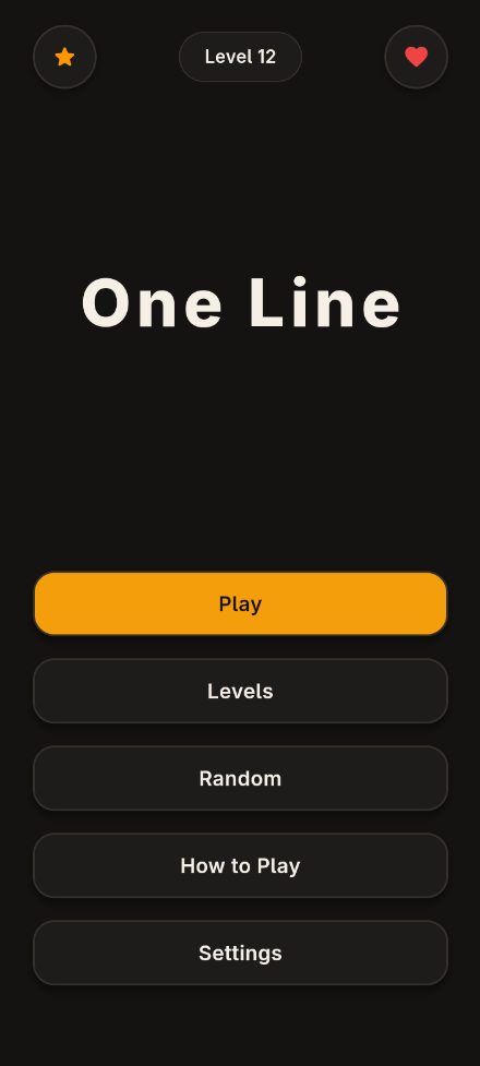 One Line Puzzle screenshot 1