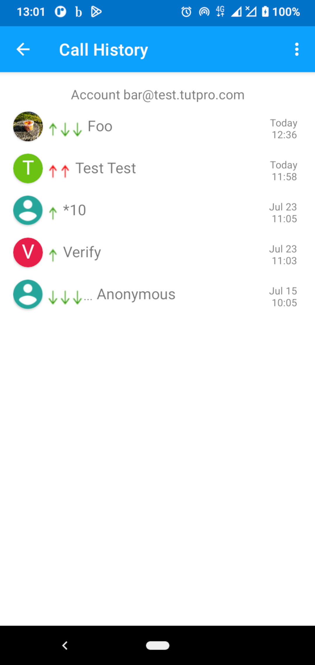 baresip screenshot 4