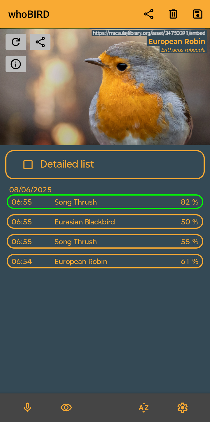 whoBIRD screenshot 3