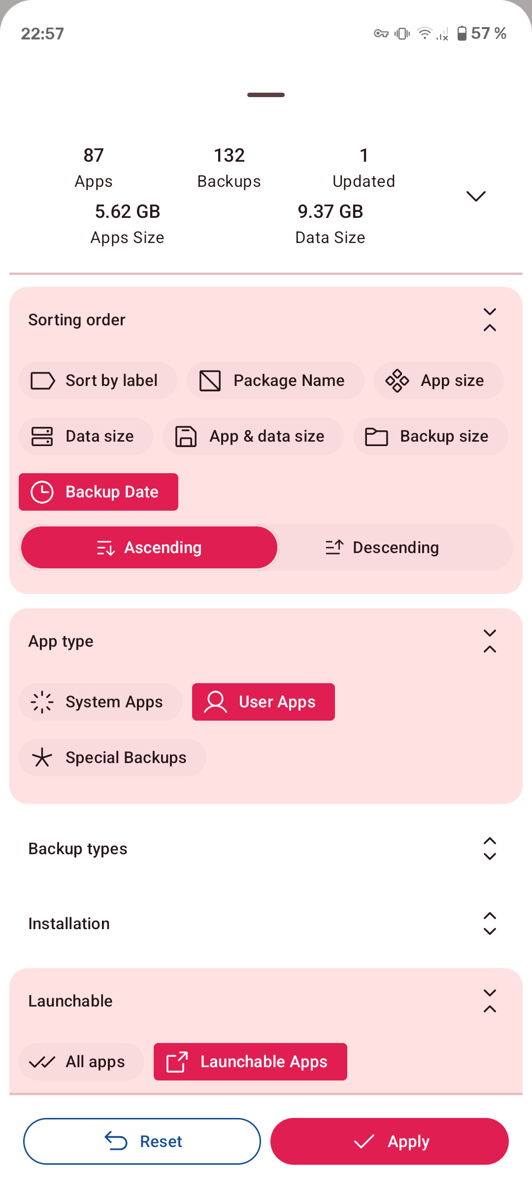 Neo Backup screenshot 7