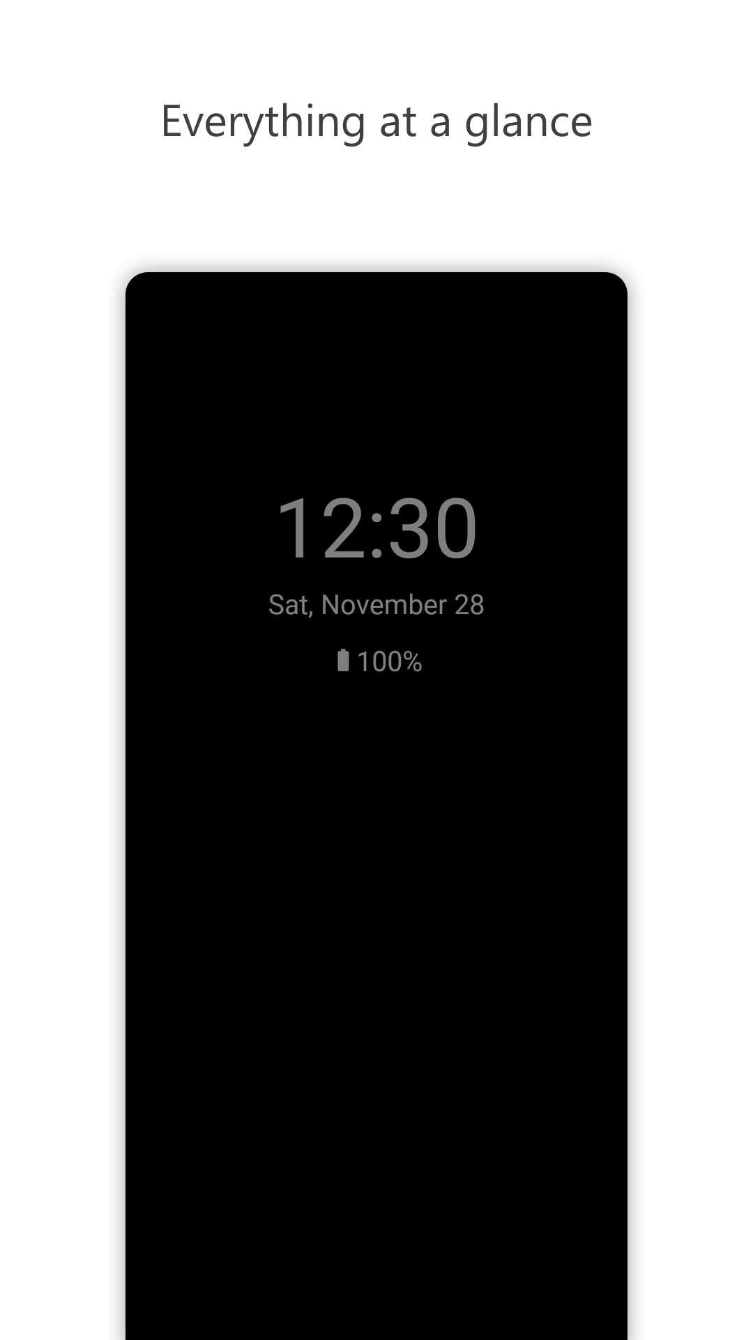 AlwaysOn | Always On Display screenshot 1