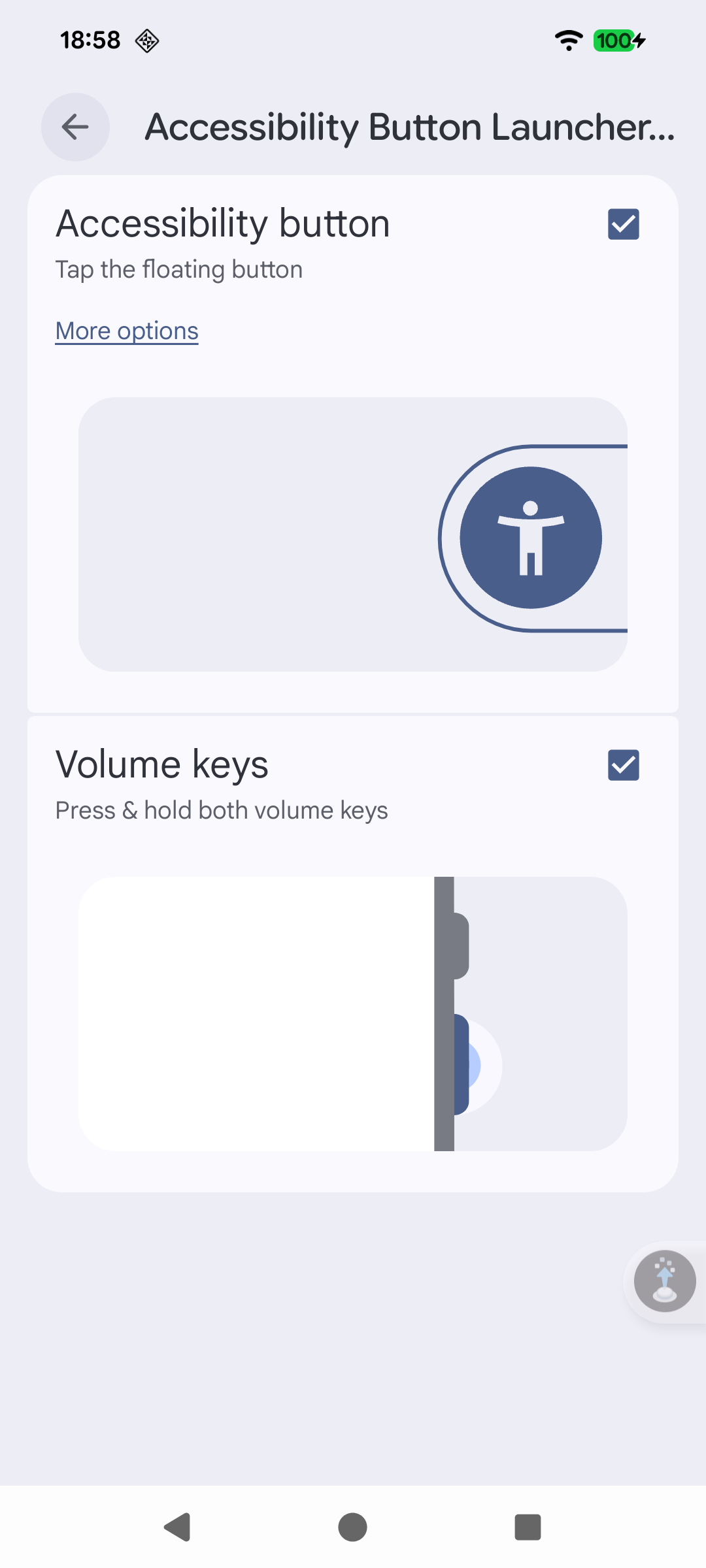 Accessibility Button Launcher screenshot 5