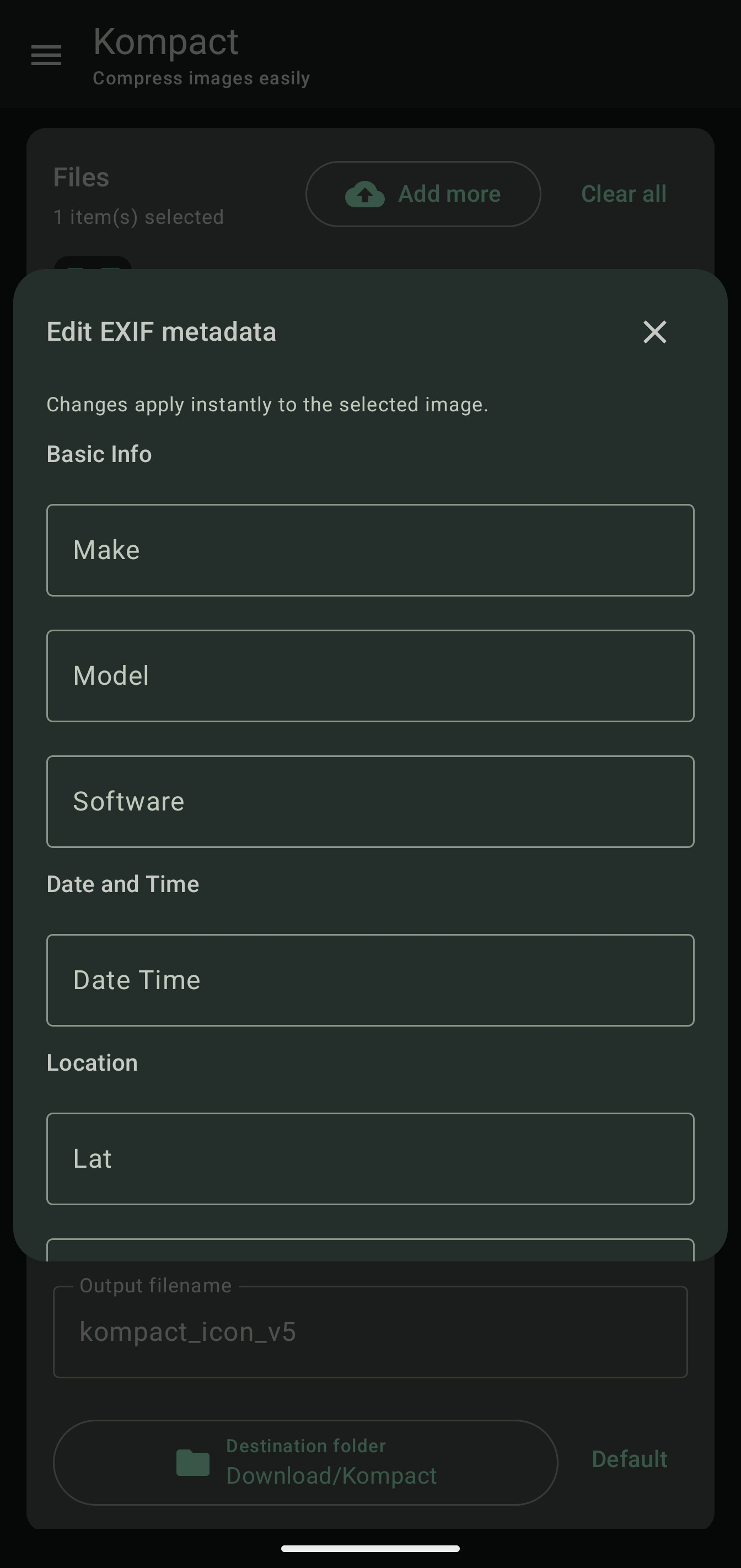 Kompact Image Compressor screenshot 3