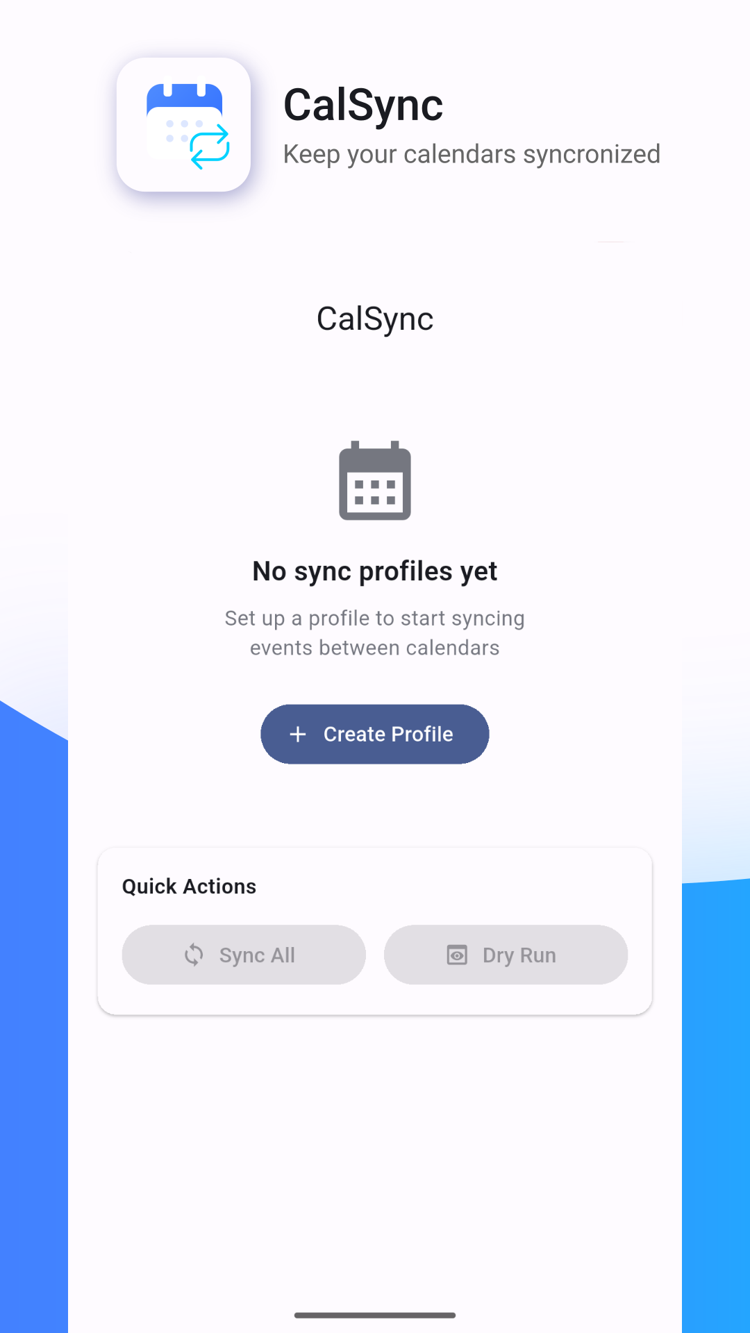 CalSync - Local Calendar Sync screenshot 1