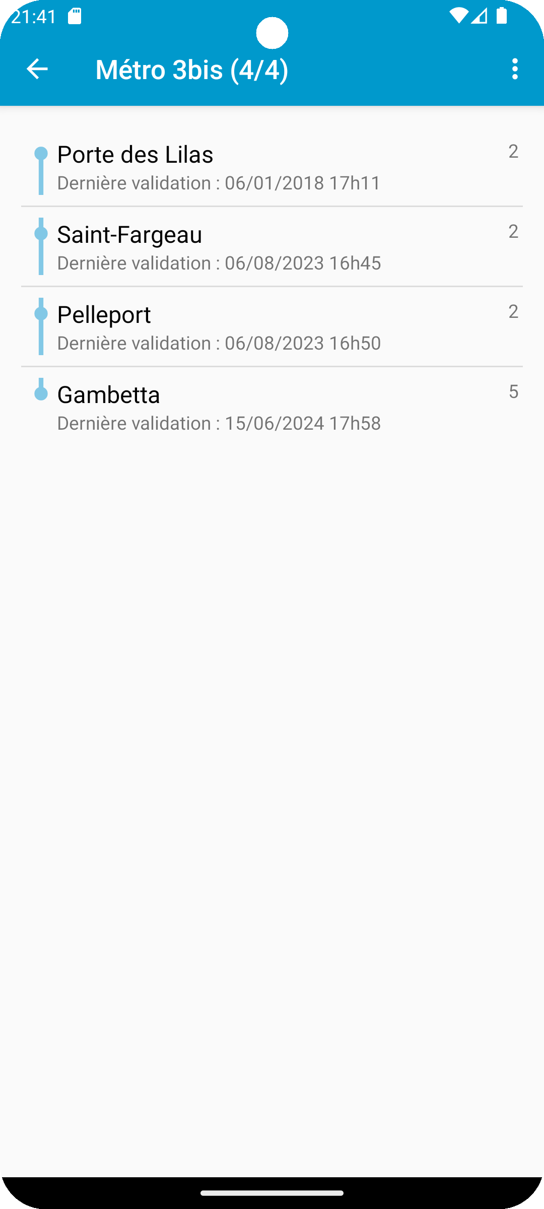 RailTrip screenshot 3