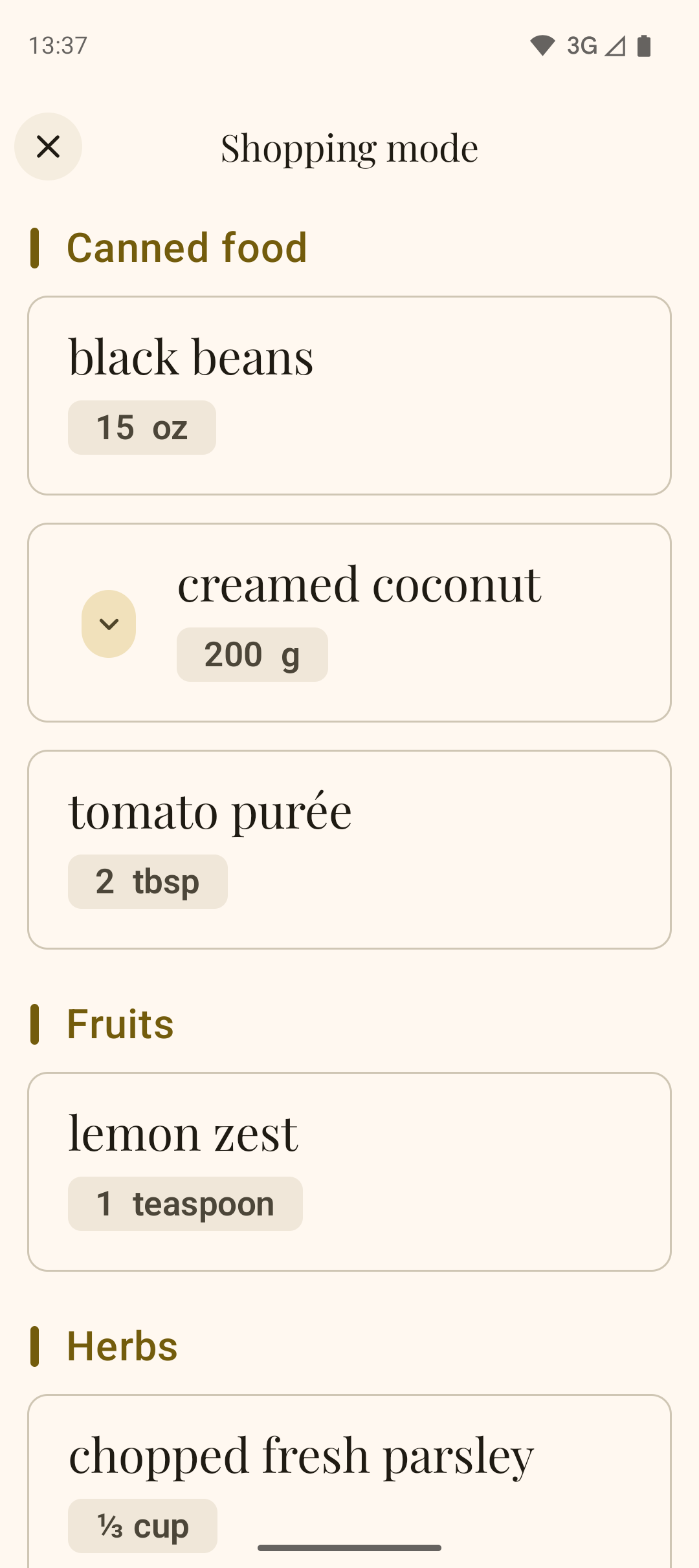 kitshn (for Tandoor) screenshot 6