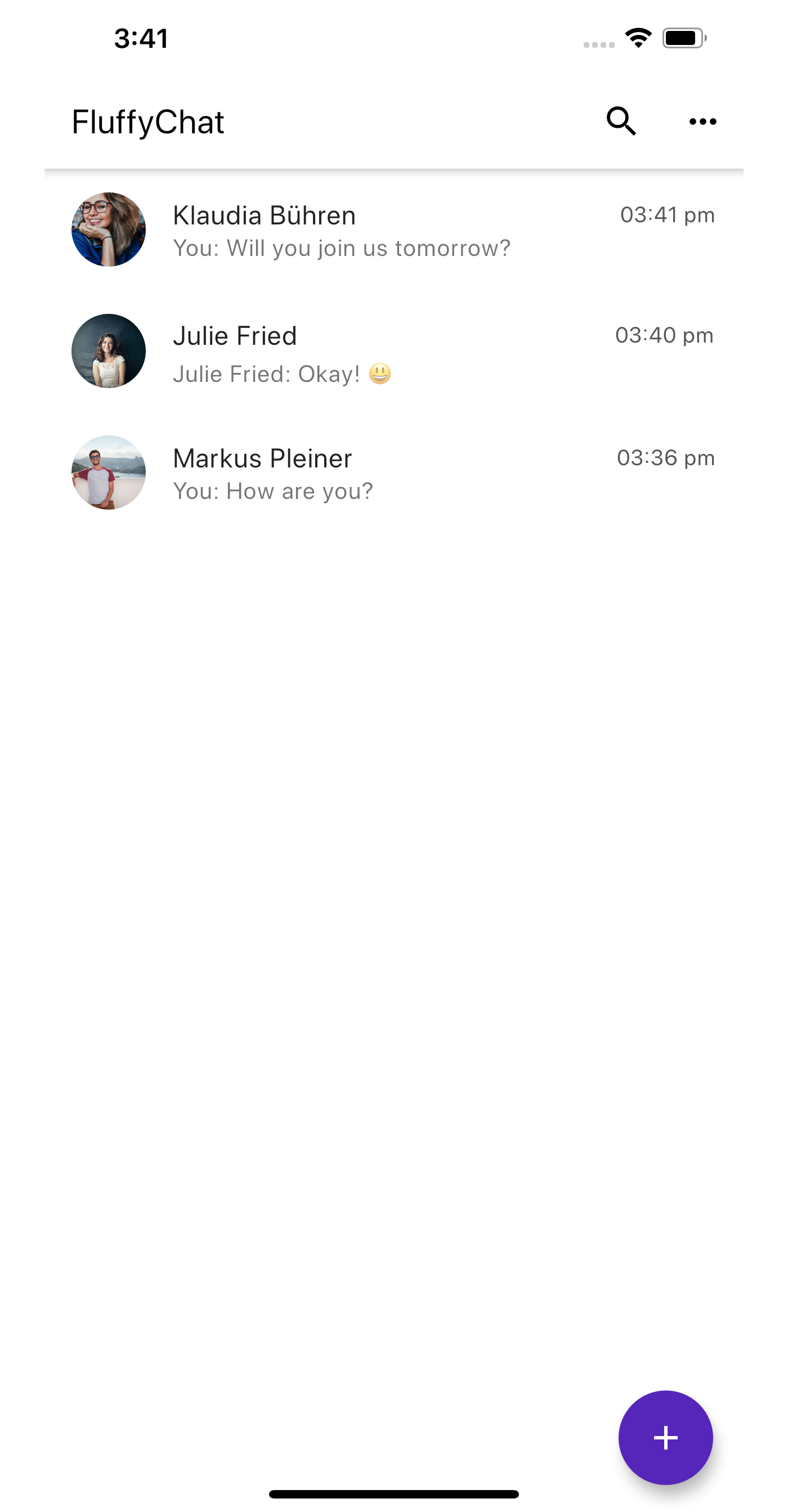 FluffyChat Matrix Messenger screenshot 4