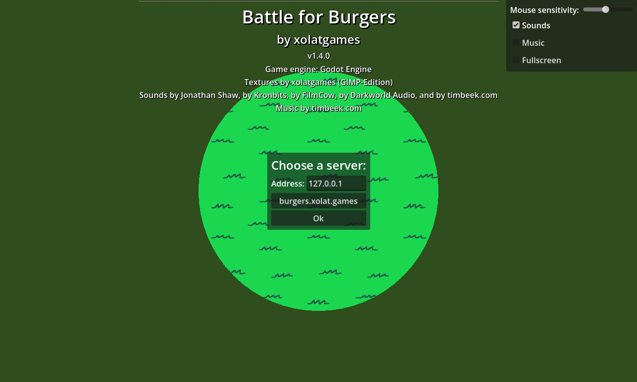 Battle for Burgers 🍔🍔🍔 screenshot 1