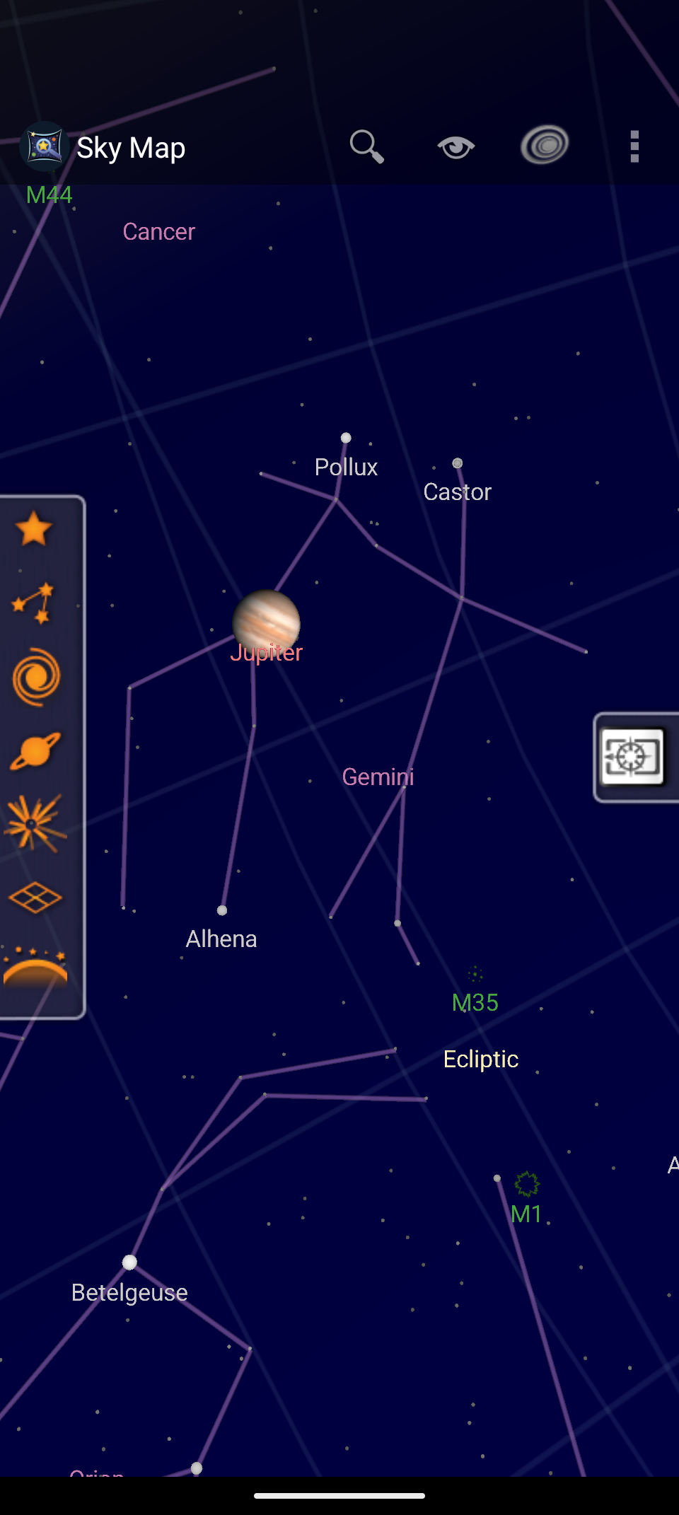 Sky Map screenshot 2
