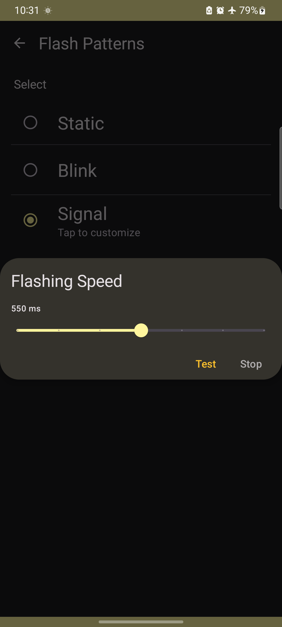 Flashy Alarm screenshot 4