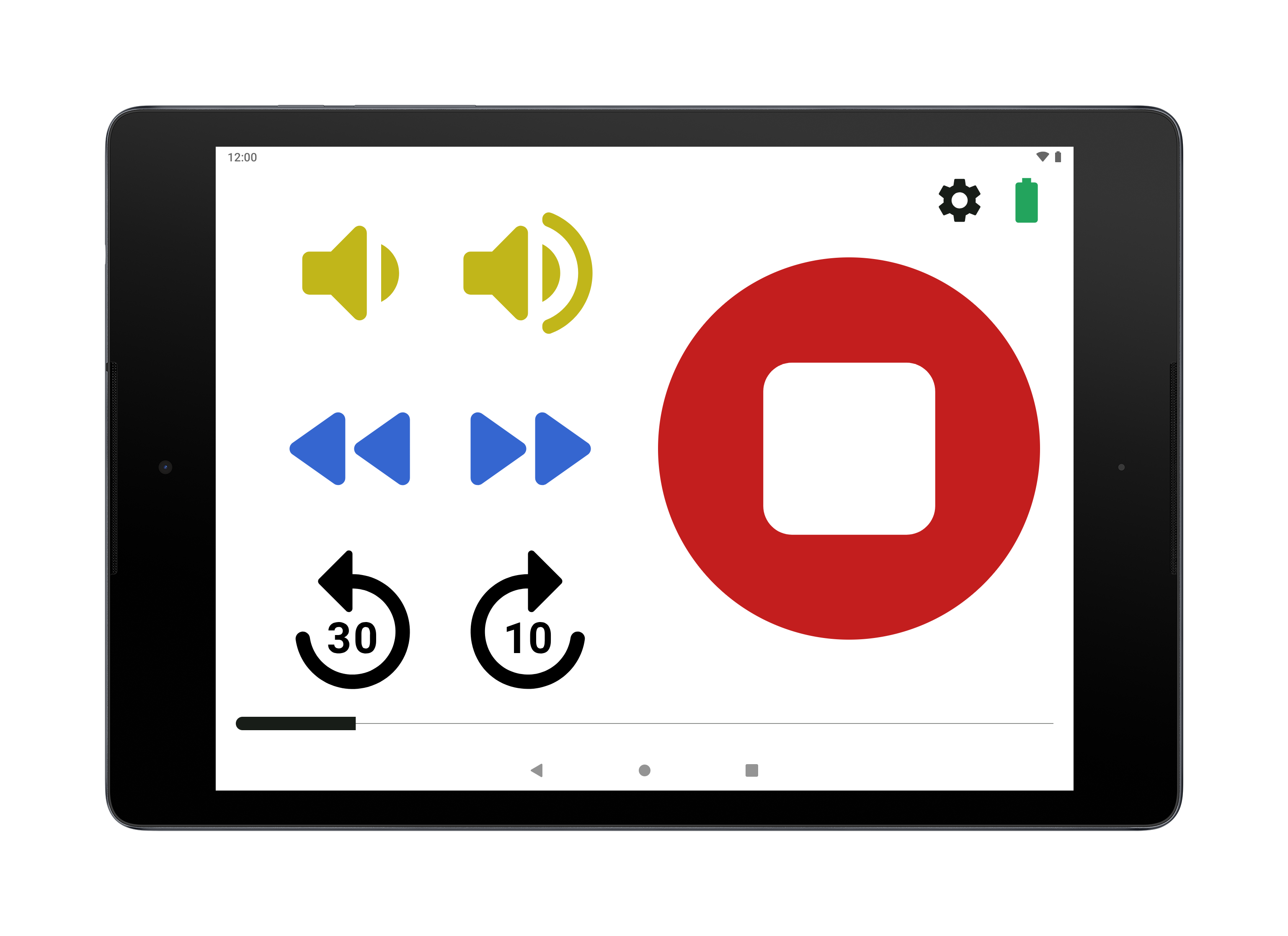 Homer Audio Player for Seniors screenshot 10