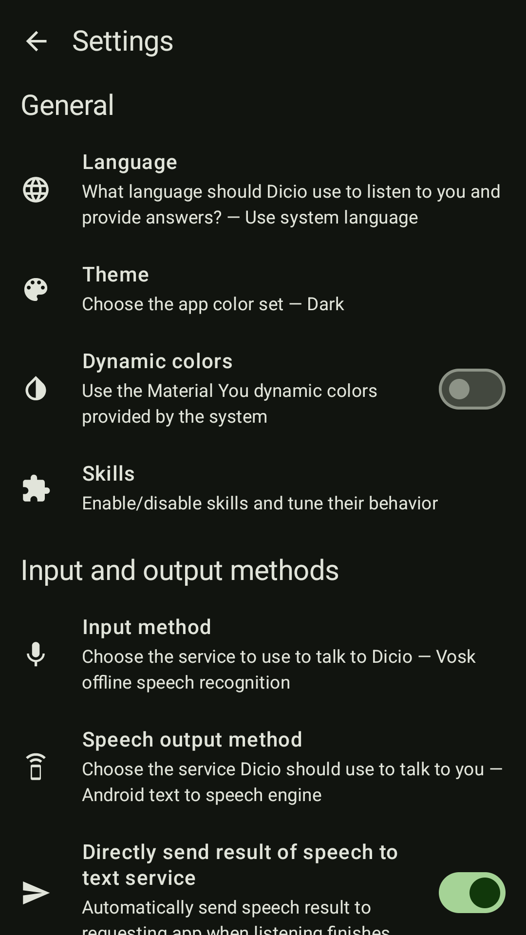 Dicio assistant screenshot 5