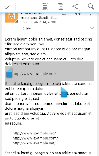 Easy Open Link screenshot 1