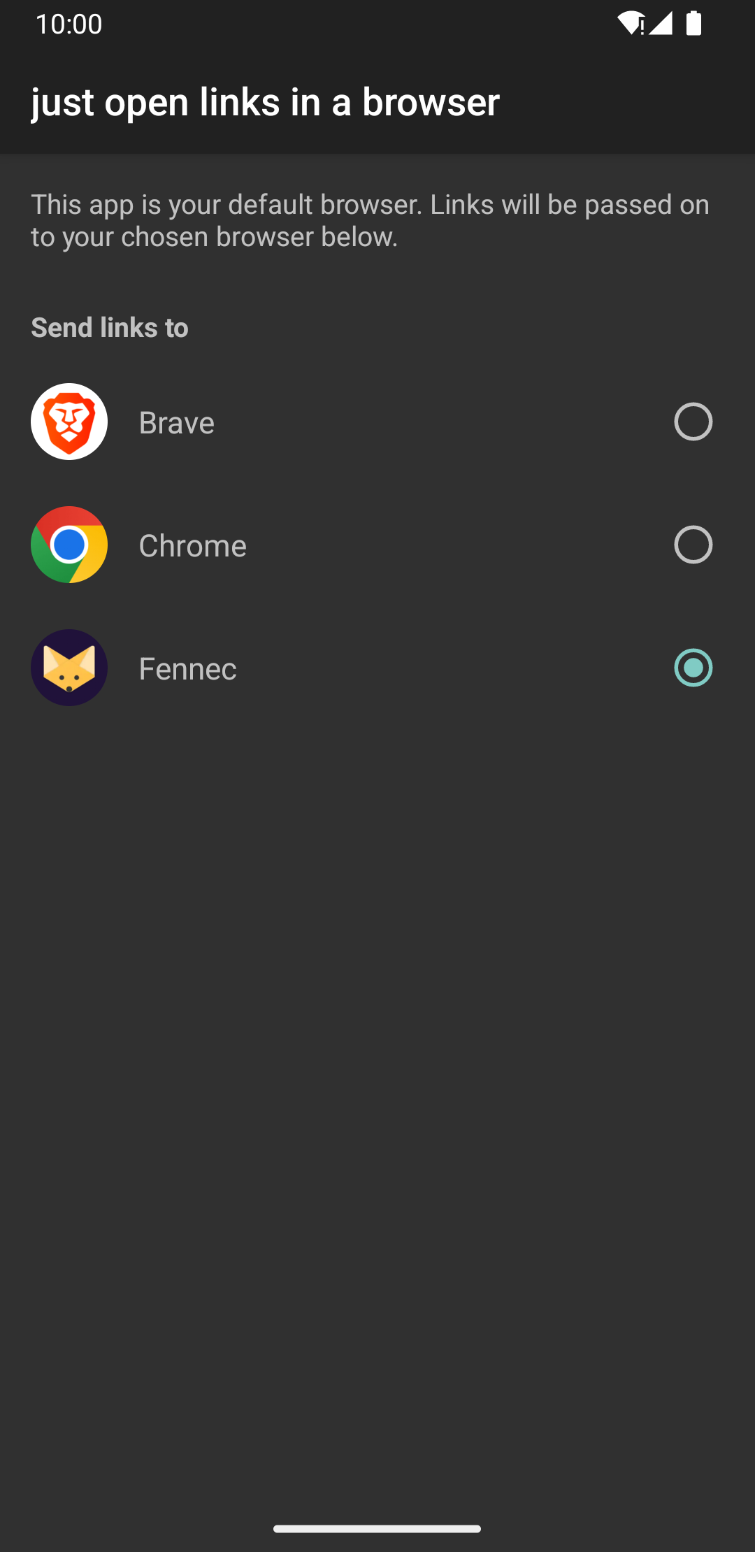 just open links in a browser screenshot 2
