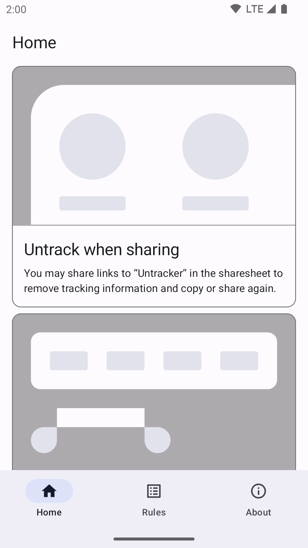 Untracker screenshot 1
