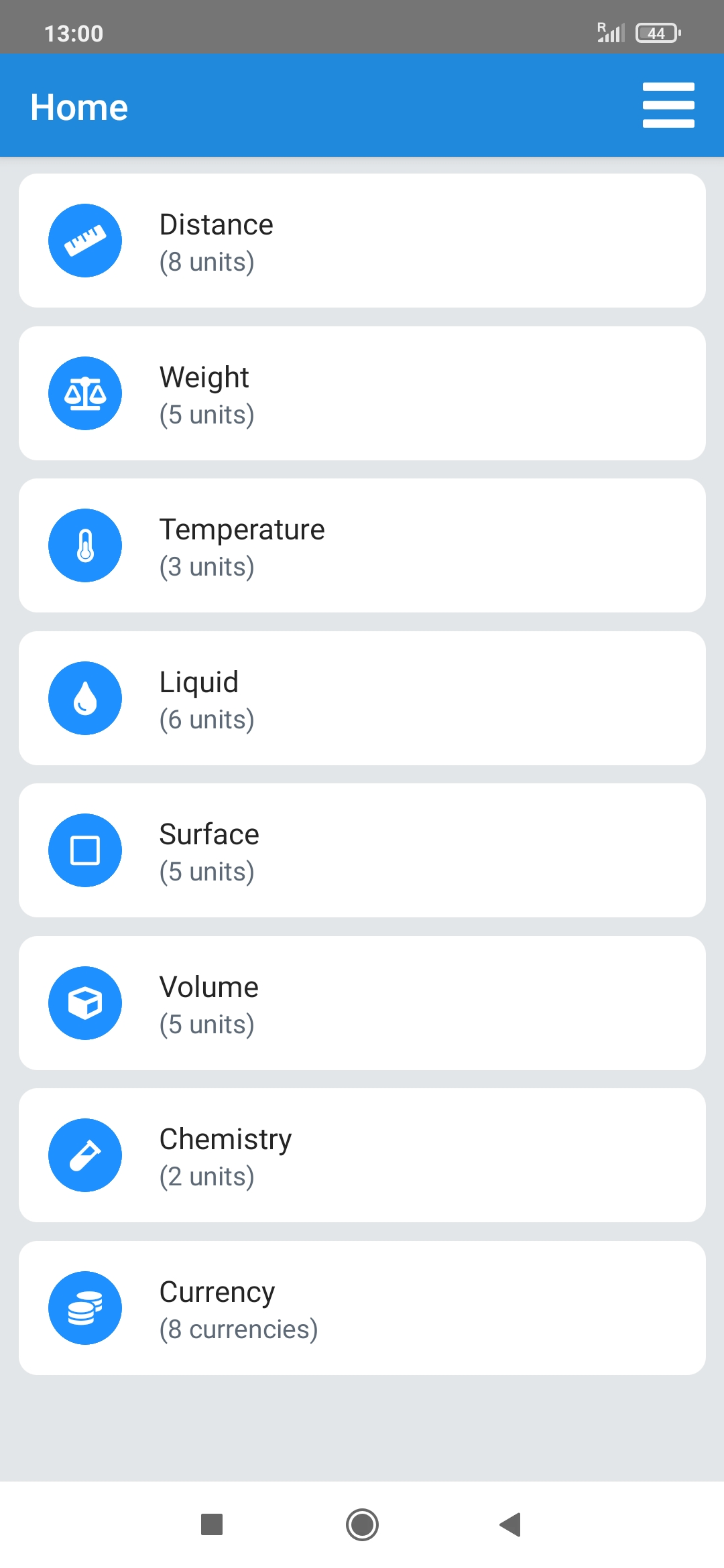 UnitsTool screenshot 1