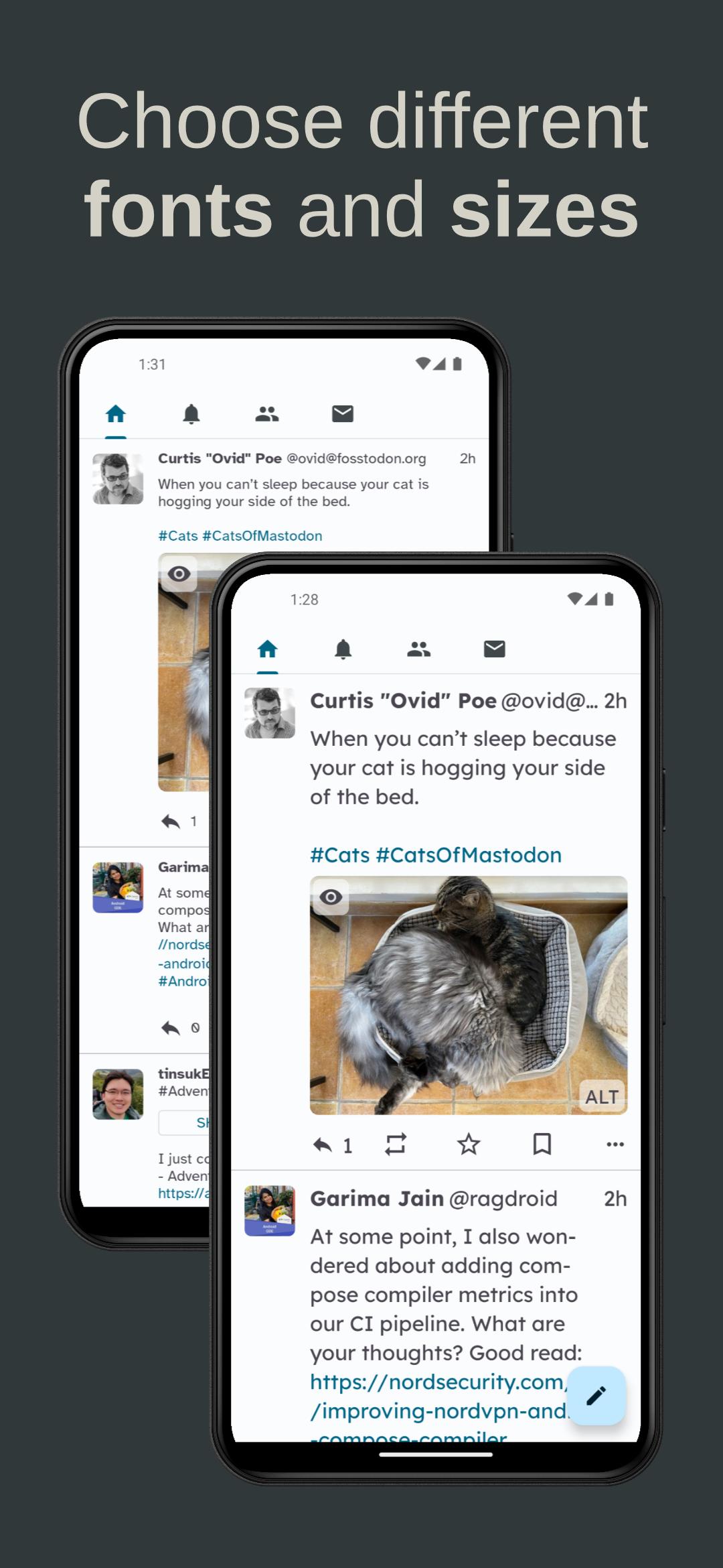 Pachli for Mastodon screenshot 3