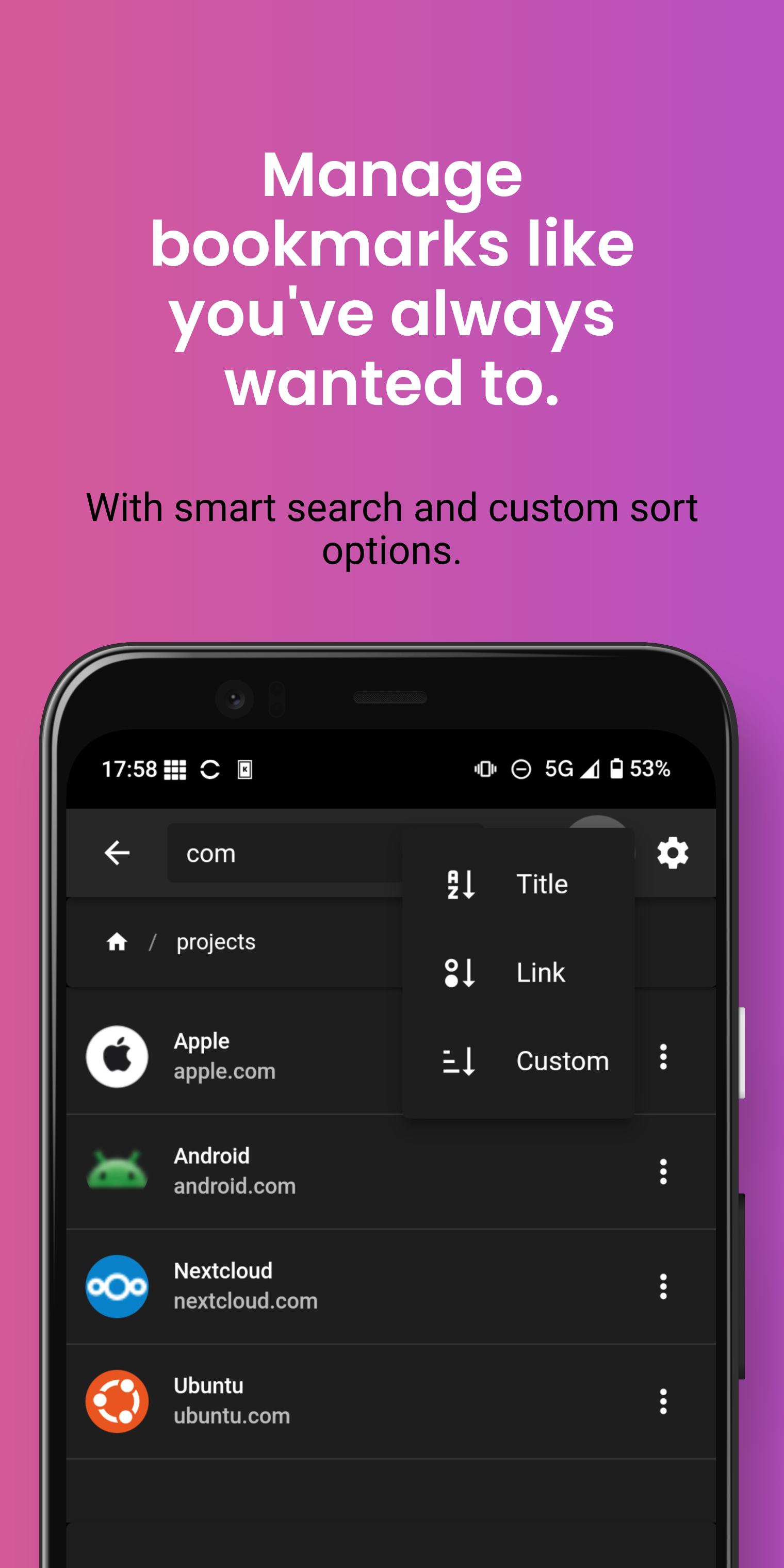 floccus bookmark sync screenshot 2